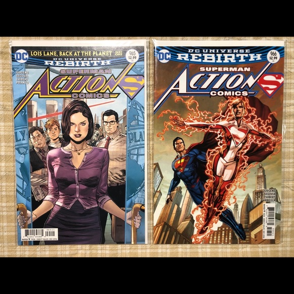 19 DC Universe Rebirth Superman Action Comics - Picture 6 of 11